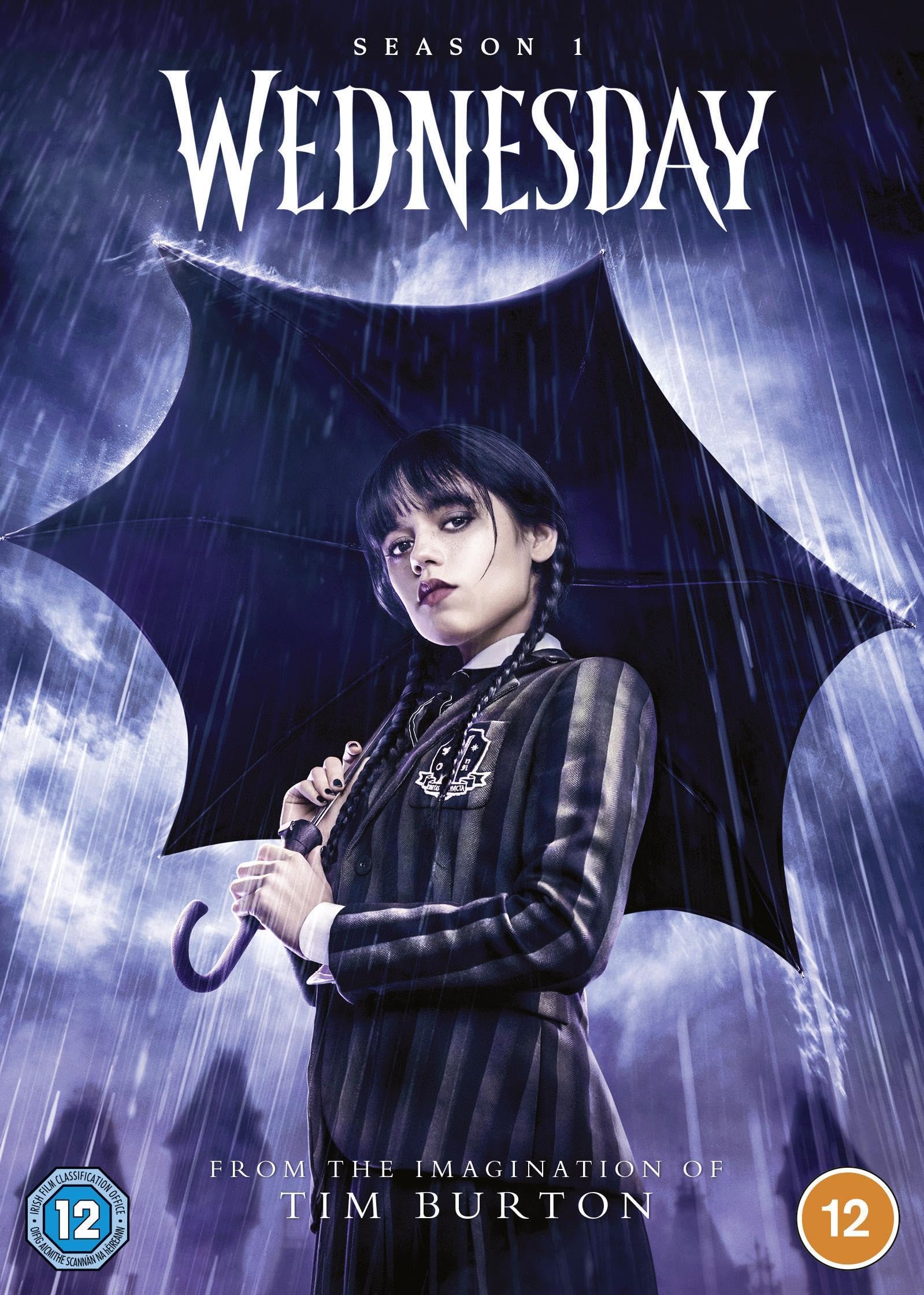 Wednesday: The Complete First Season [DVD] [2022]: Amazon.co.uk